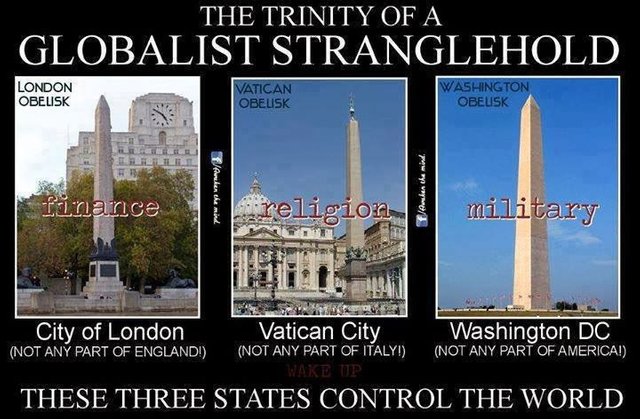 three NWO globalist Trinity