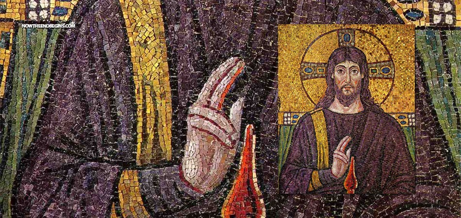 two fingers Catholic