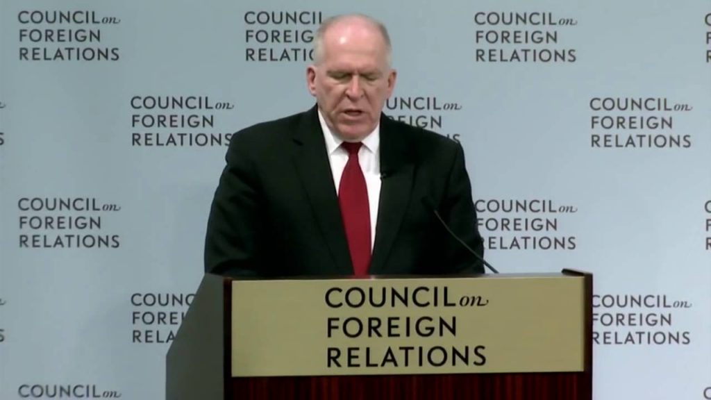 John Brennan CIA director CFR geoengineering