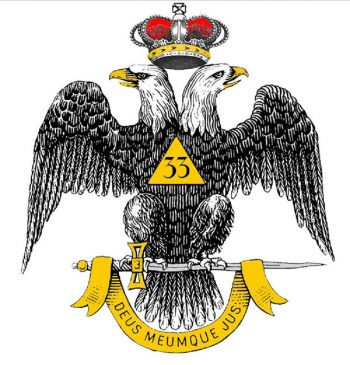 33rd degree freemason double headed eagle