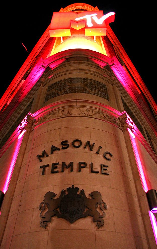 MTV freemason temple